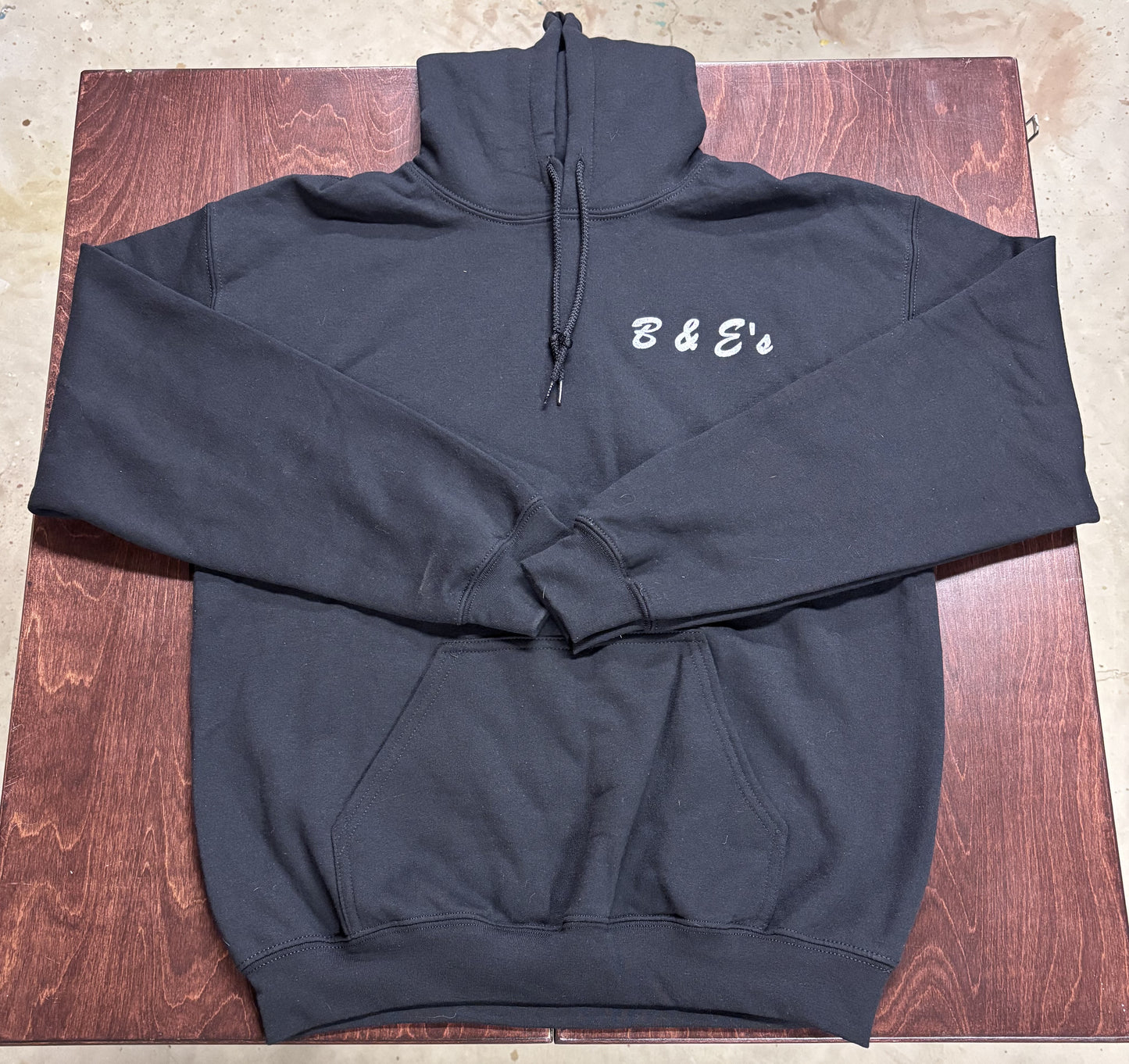 "Clean Taps Give Great Head" Black Pullover Drawstring Hoodie