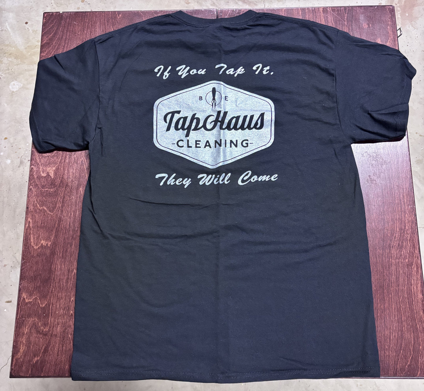 "If You Tap It, They Will Come" Black T-Shirt
